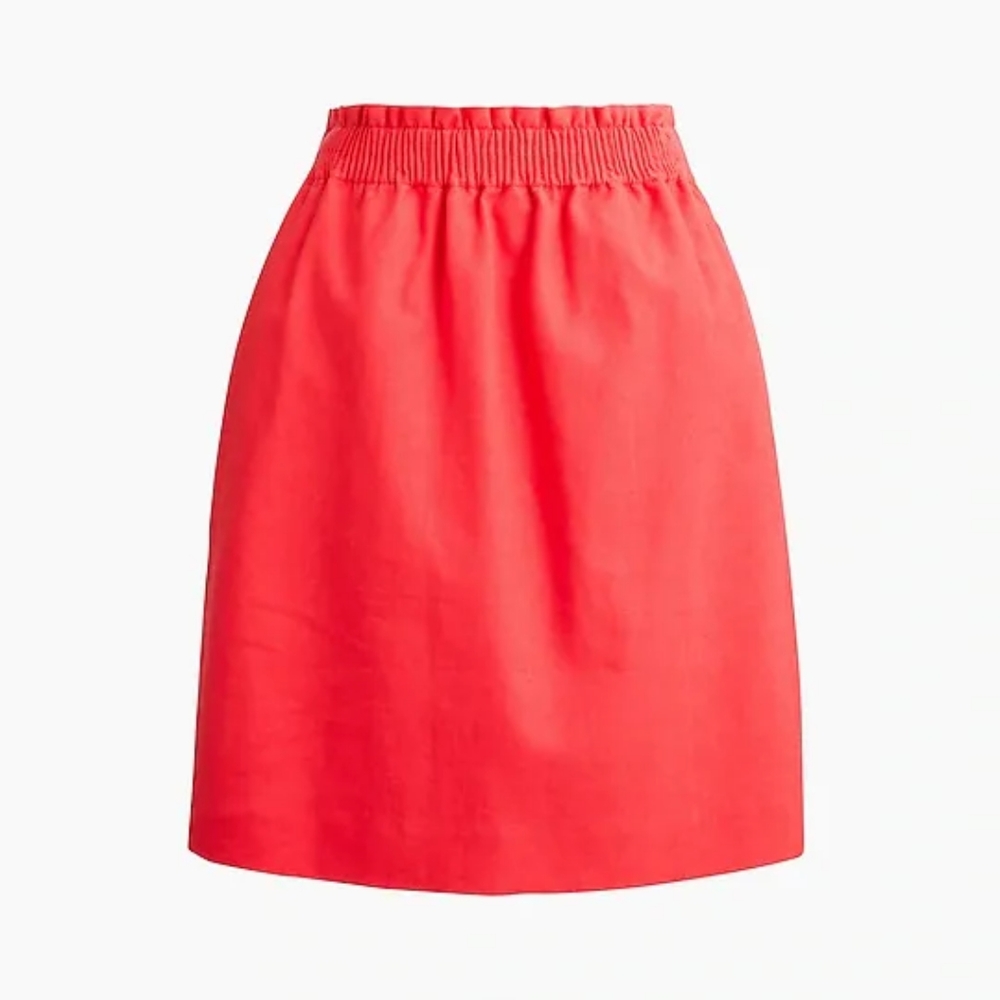 Jcrew linen cotton skirt